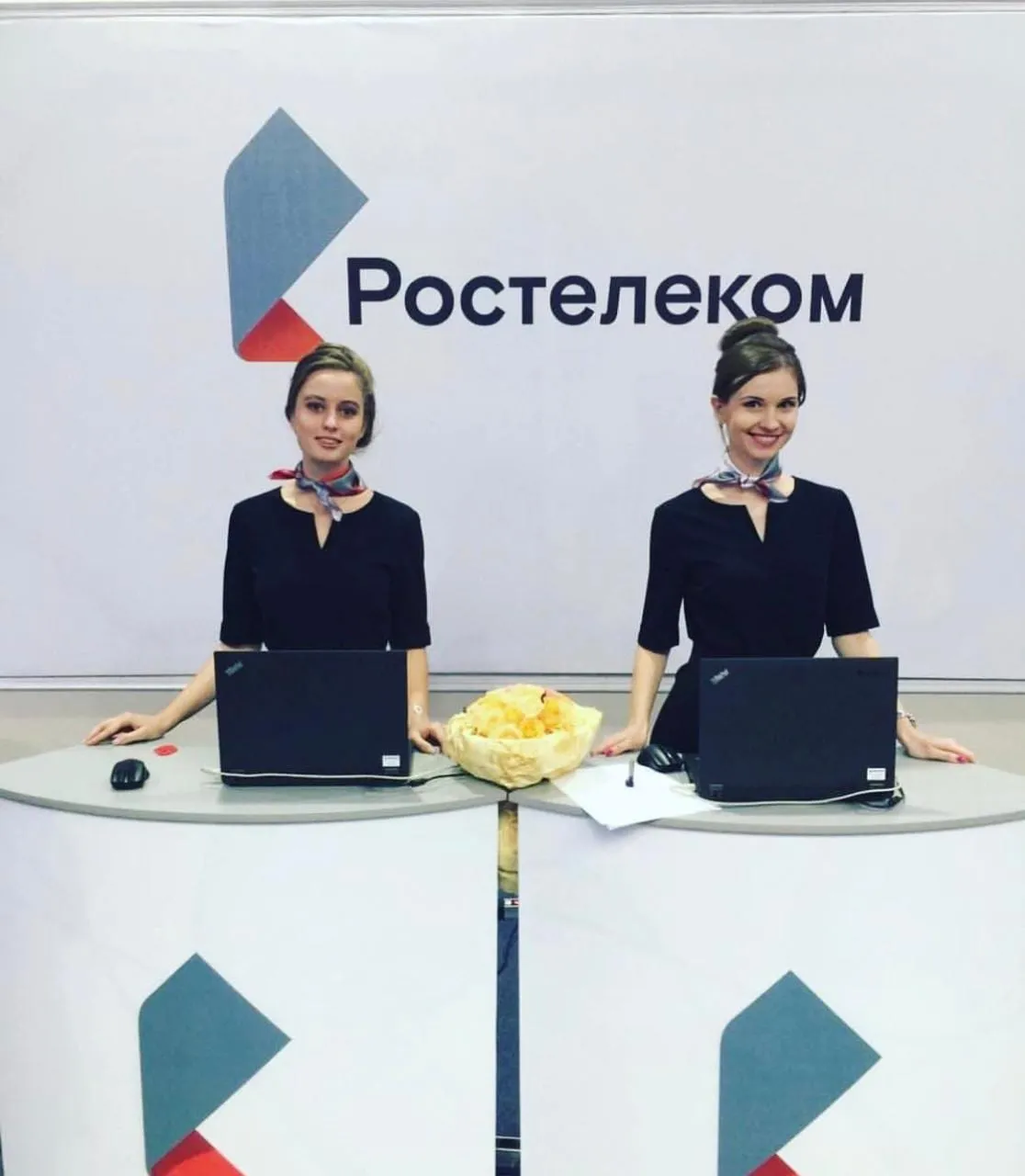 Event staff at work