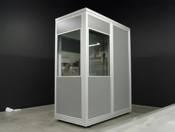 Interpreter booth for 1 interpreter