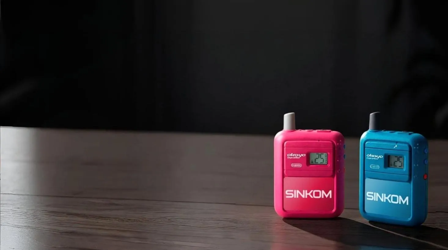 Okayo WT-300D receivers with SINKOM branding