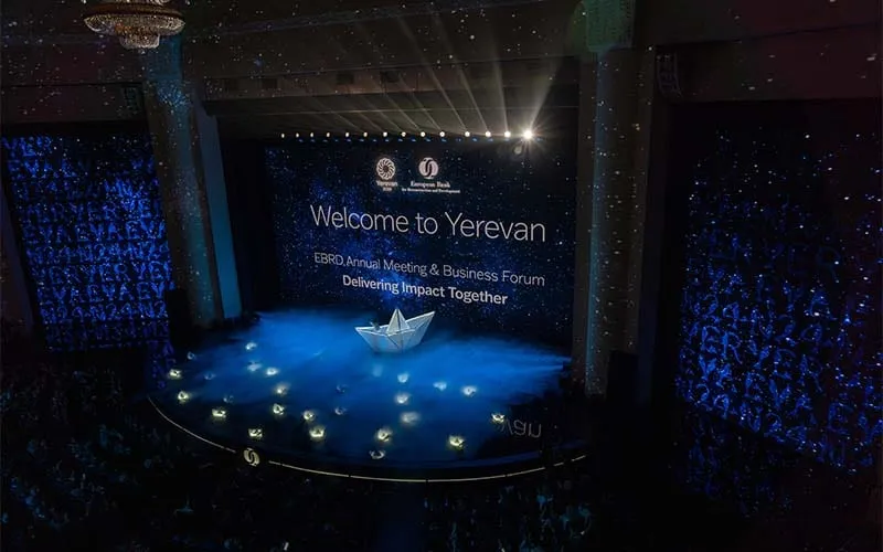The opening of the EBRD Annual Meeting in Yerevan