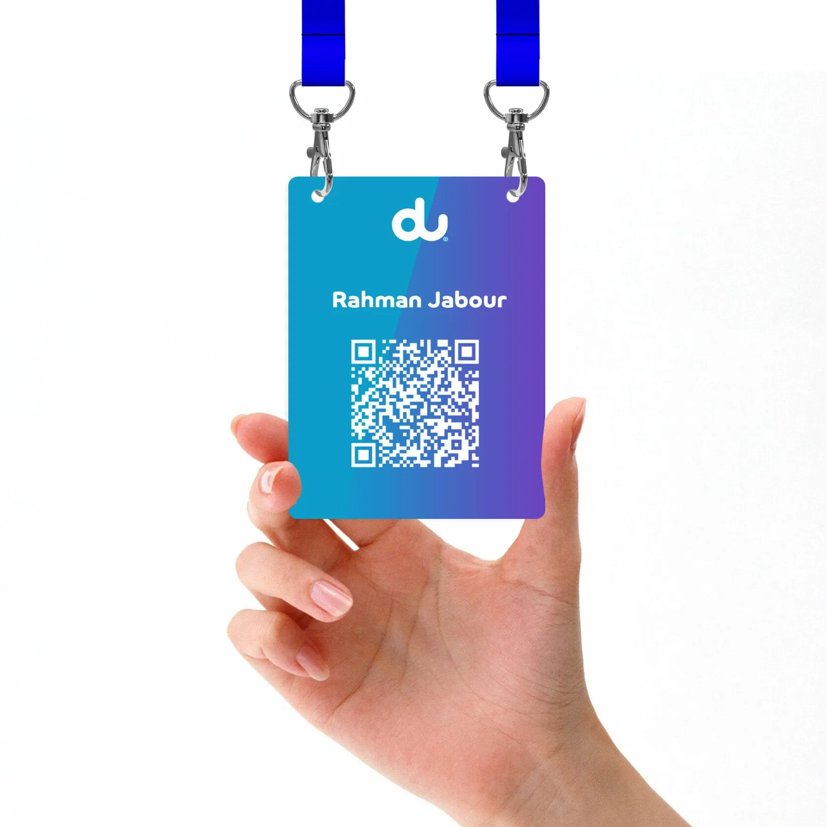 QR badges for business events