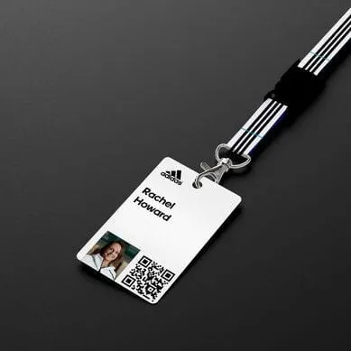 Printing named QR badges