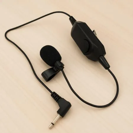 Lapel Microphone<br />with Mute Button